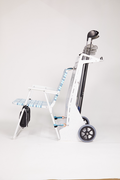 Sixty Percent Golf Caddy-White