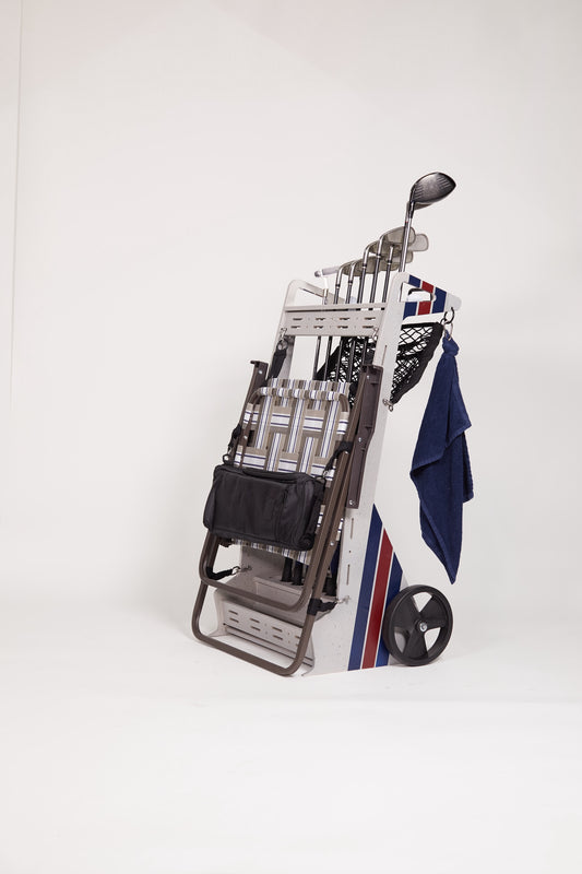 Sixty Percent Golf Caddy - Striped