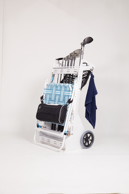 Sixty Percent Golf Caddy-White